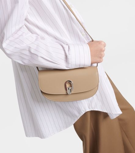 Sac à bandoulière Tondo Crescent en cuir - Savette - Modalova