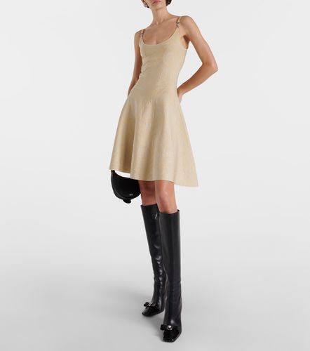 Bottes Gianni Ribbon en cuir - Versace - Modalova