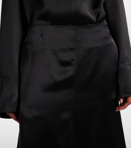 Toteme Jupe midi en satin - Toteme - Modalova