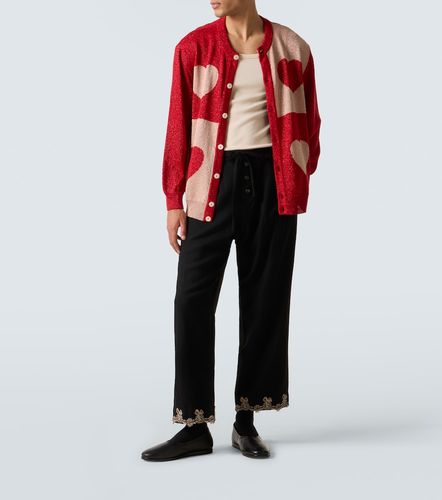 Bode Cardigan en jacquard - Bode - Modalova