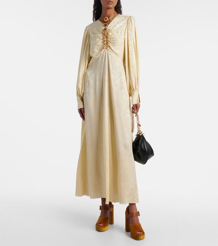 Chloé Robe longue en jacquard de soie - Chloe - Modalova