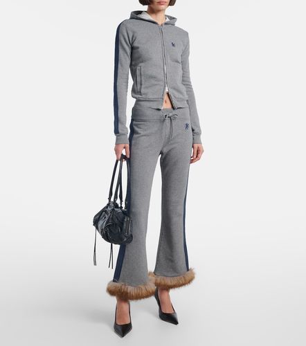 Pantalon capri à taille basse en coton - Balenciaga - Modalova