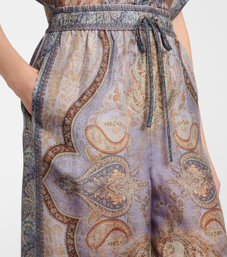 Pantalon ample Wanderlust imprimé en soie - Zimmermann - Modalova