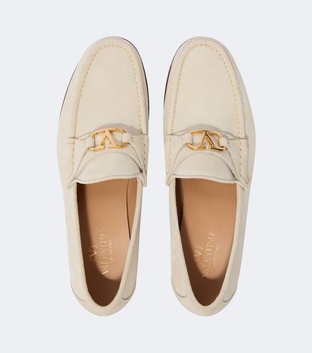 Mocassins VLogo en daim - Valentino Garavani - Modalova