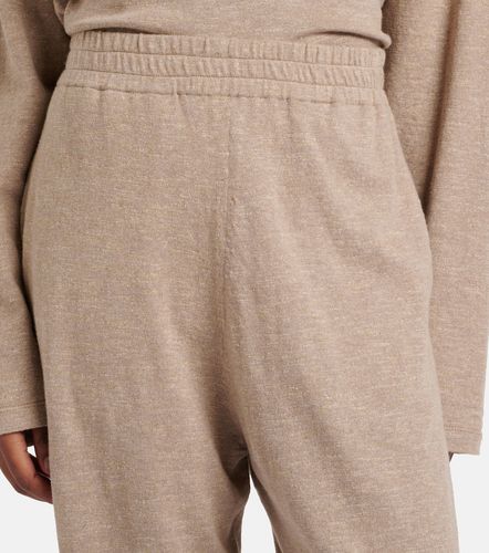 Pantalon droit Nadir en coton et lin - The Row - Modalova