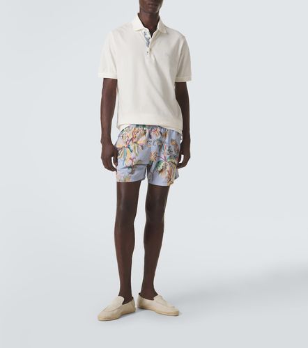 Etro Polo Pegaso en coton piqué - Etro - Modalova