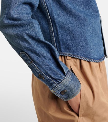Chemise Cassandre en denim - Saint Laurent - Modalova