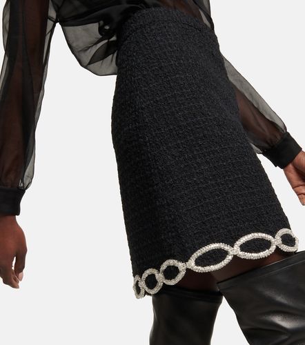 Mini-jupe en tweed à ornements - Valentino - Modalova