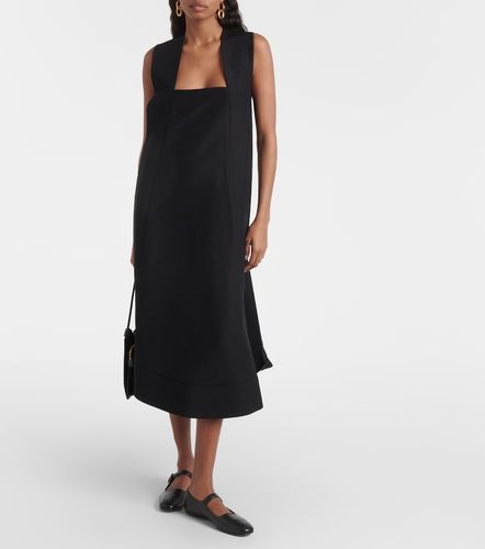 Robe midi Border en faille de laine mélangée - CO - Modalova