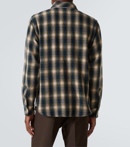 Chemise en cachemire à carreaux - God's True Cashmere - Modalova