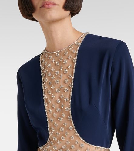 Robe Inara en tulle à ornements - Costarellos - Modalova