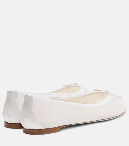 Ballerines Voile en tulle et cuir - Aquazzura - Modalova