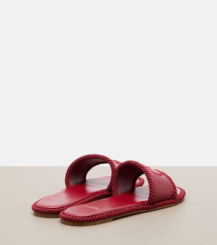 Mules VLogo en cuir - Valentino Garavani - Modalova