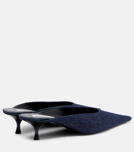 Mules Sloan en denim - Victoria Beckham - Modalova