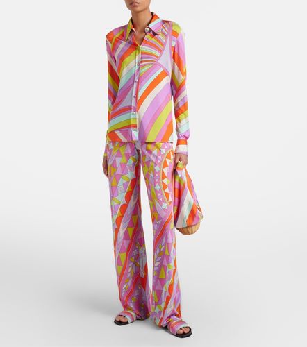 Pantalon ample Manuba à imprimé - Pucci - Modalova