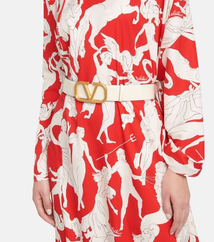 Ceinture VLogo Signature 40 en cuir - Valentino Garavani - Modalova