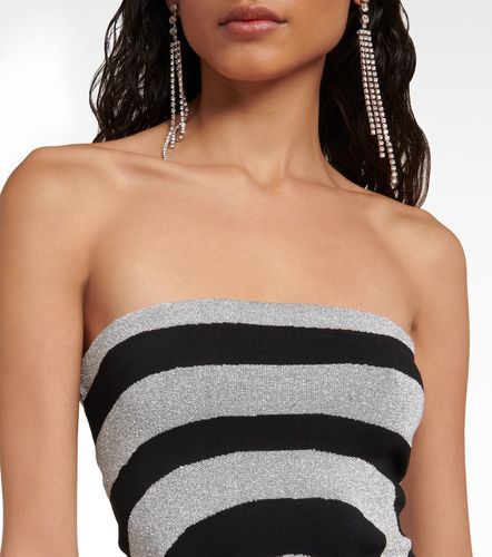 Robe bustier Swirl métallisée - Staud - Modalova