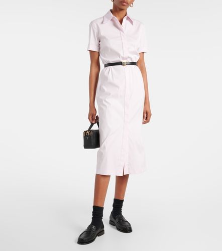 Robe-chemise en coton mélangé - Tod's - Modalova