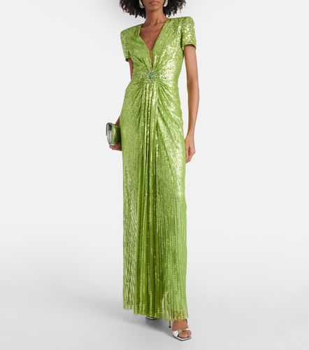 Robe Momoka en tulle à sequins - Jenny Packham - Modalova