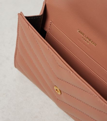 Portefeuille Cassandre en cuir matelassé - Saint Laurent - Modalova