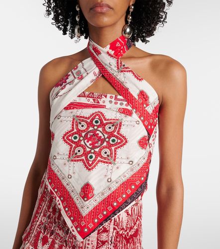 Top Feyza imprimé en coton - Marant Etoile - Modalova