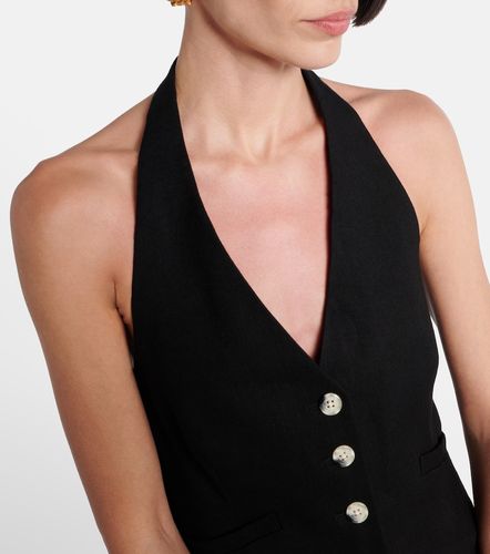 Gilet Arabella en lin mélangé - Veronica Beard - Modalova