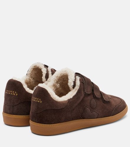 Baskets Beth en daim et shearling - Isabel Marant - Modalova