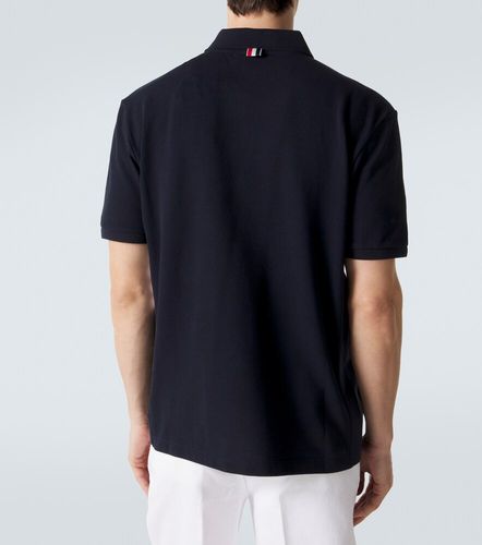 Polo 4-Bar en piqué de coton - Thom Browne - Modalova
