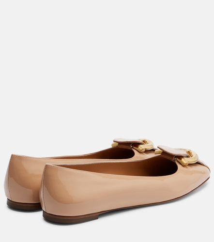 Ballerines Oxide en cuir verni - Ferragamo - Modalova
