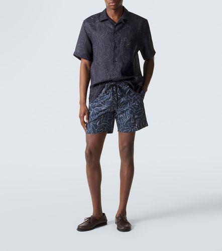 Brioni Chemise imprimée en lin - Brioni - Modalova