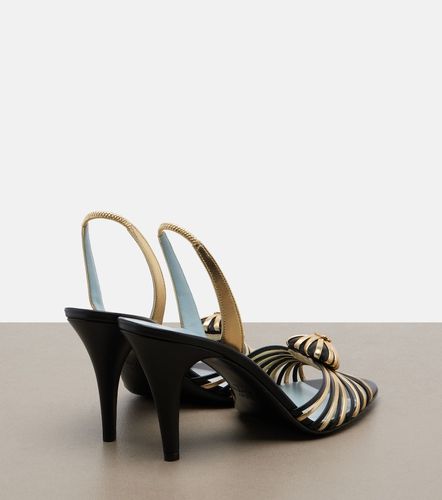 Sandales slingback Cœur Royal en cuir - Valentino Garavani - Modalova