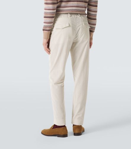 Pantalon droit en coton mélangé - Eleventy - Modalova
