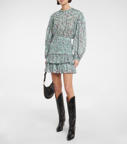 Blouse Salika imprimée en coton - Marant Etoile - Modalova