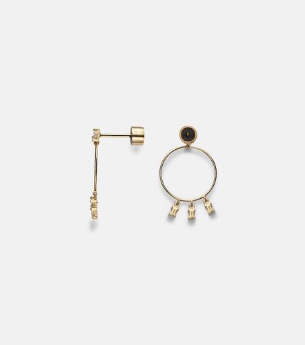 Boucles d'oreilles en or 18 ct et diamants - Ileana Makri - Modalova