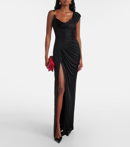 Robe Medusa '95 en jersey et crêpe - Versace - Modalova