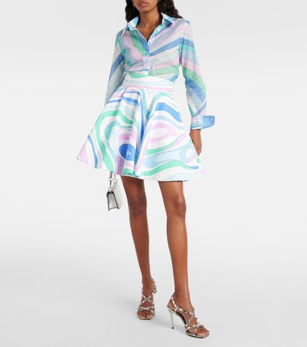 Pucci Mini-jupe Marmo en coton - Pucci - Modalova