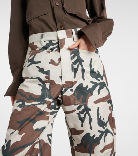 Pantalon cargo Shon en coton à imprimé camouflage - Nili Lotan - Modalova