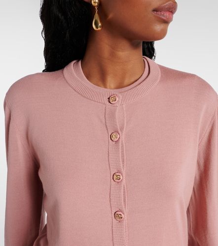 Cardigan en laine vierge - Dolce&Gabbana - Modalova