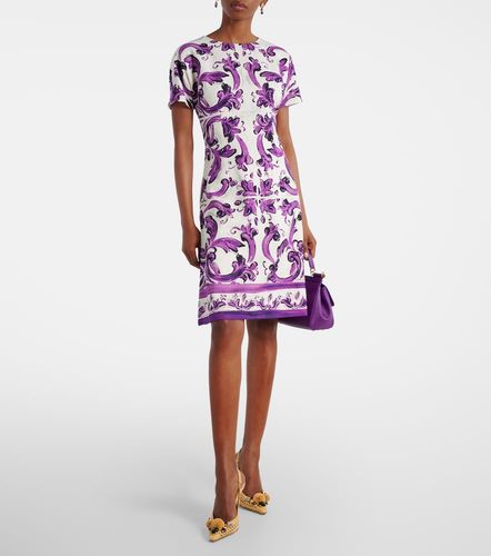 Robe Majolica imprimée - Dolce&Gabbana - Modalova