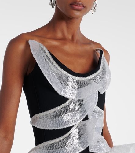 Robe longue Refraction à sequins - Maticevski - Modalova