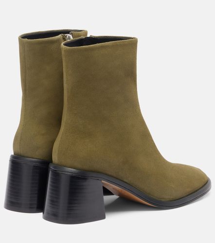 Bottines Mona 60 en daim - Souliers Martinez - Modalova