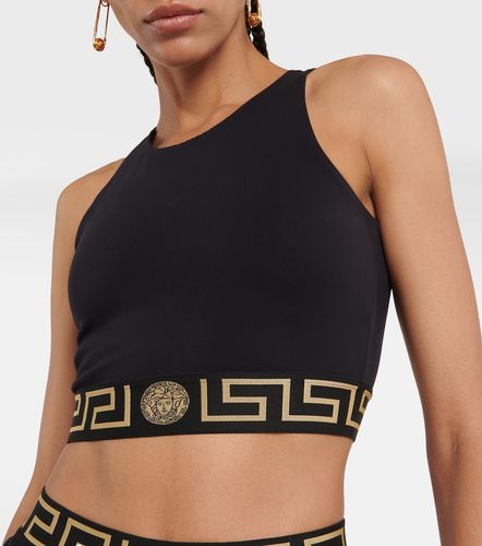 Versace Brassière de sport Greca - Versace - Modalova