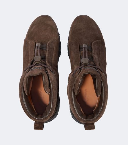 Zegna Baskets Triple Stitch en daim - Zegna - Modalova