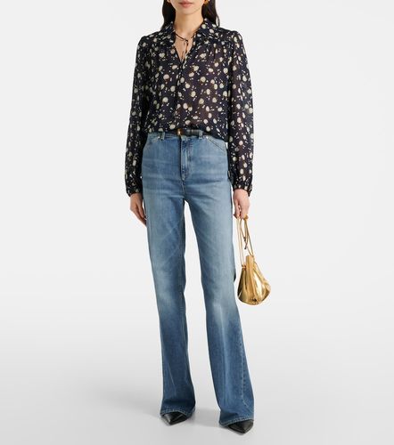 Blouse Volumes à imprimé floral - Dorothee Schumacher - Modalova