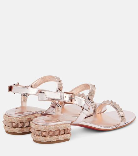 Sandales Pyrasand 30 en cuir - Christian Louboutin - Modalova