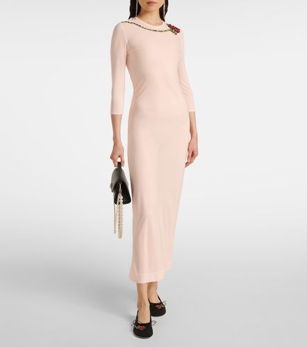 Simone Rocha Robe midi à ornements - Simone Rocha - Modalova