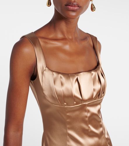 Dolce&Gabbana Robe midi en satin - Dolce&Gabbana - Modalova