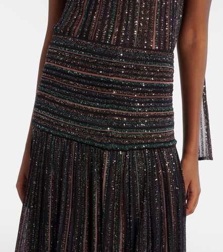 Jupe longue en lamé à sequins - Missoni - Modalova