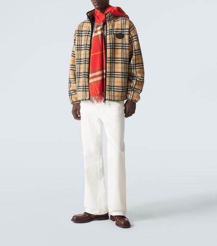 Veste Check en laine mélangée - Burberry - Modalova
