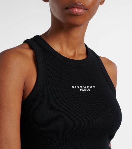 Givenchy Top court en coton à logo - Givenchy - Modalova